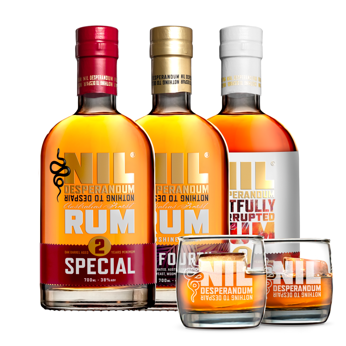 Nil Desperandum Mixed Australian Rum Bundle