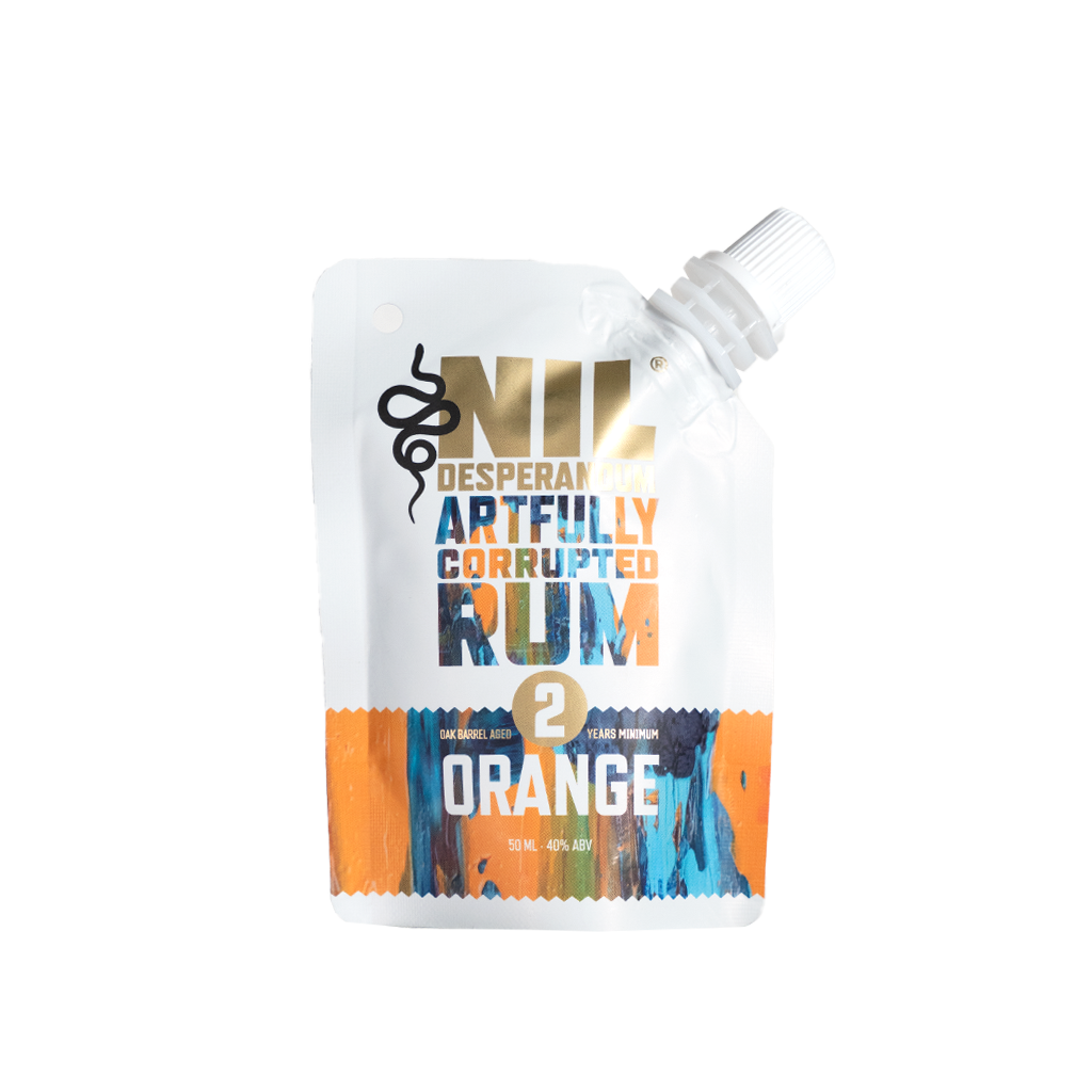 Artfully Corrupted Orange Spiced Rum Party Pouch