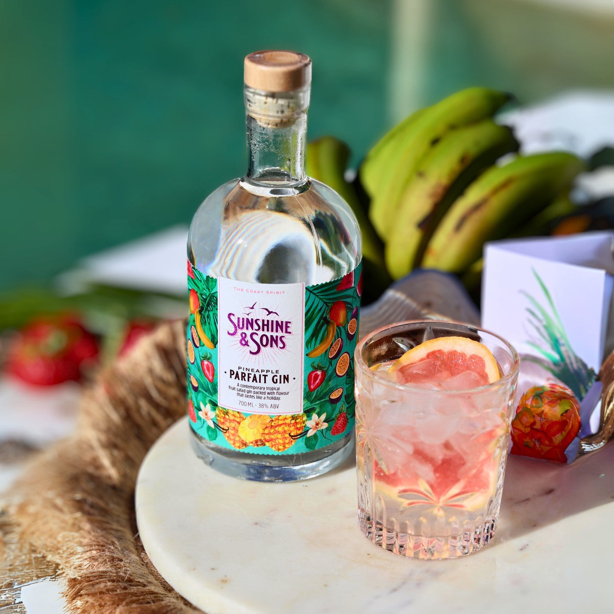 Sunshine & Sons Pineapple Parfait Gin 700ml | Queensland Tropical Gin