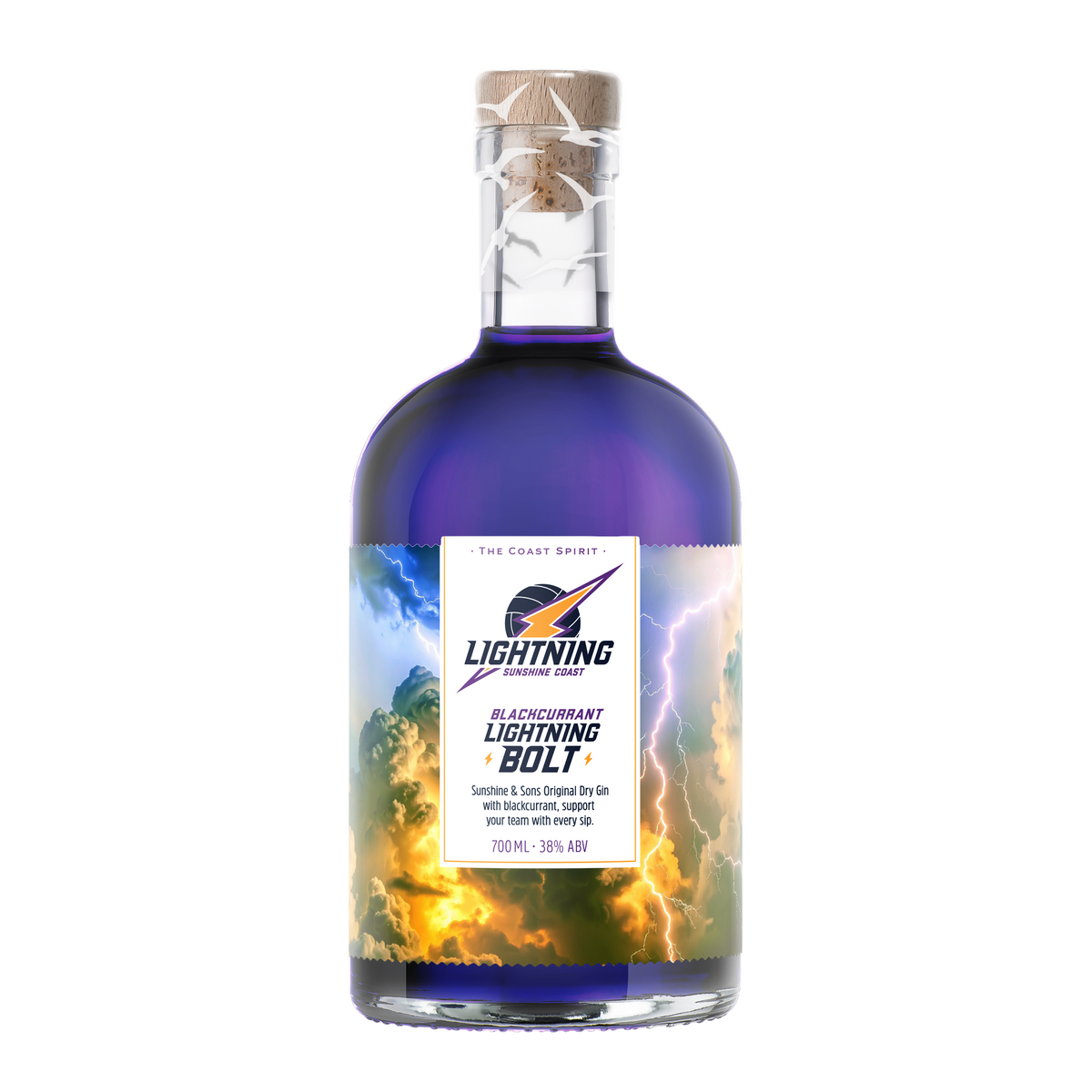 Blackcurrant Lightning Bolt Gin