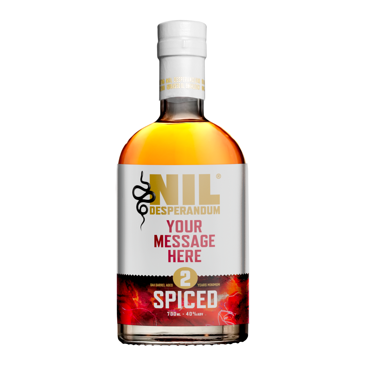 Personalised Artfully Corrupted Spiced Australian Rum