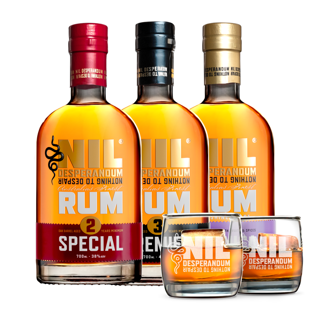 Nil Desperandum Core Rum Bundle