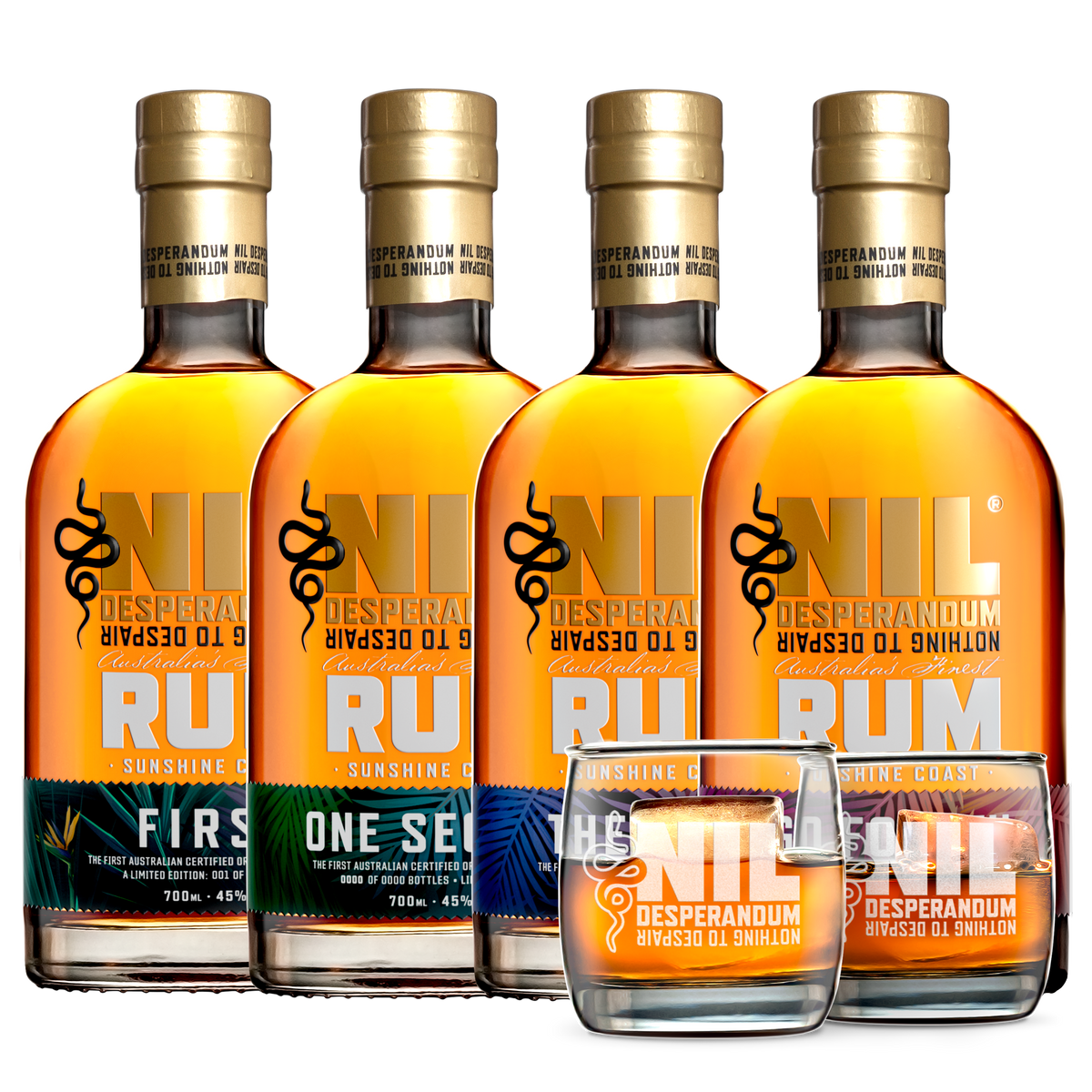 Nil Desperandum Limited Edition Rum Bundle