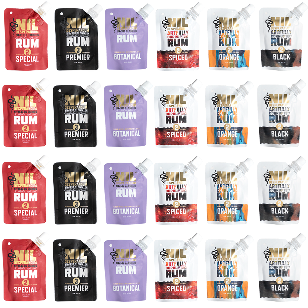 Nil Desperandum Rum Party Pouch 24 Pack
