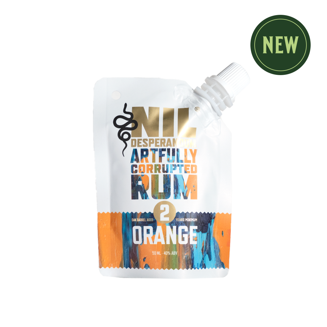 Artfully Corrupted Orange Spiced Rum Party Pouch