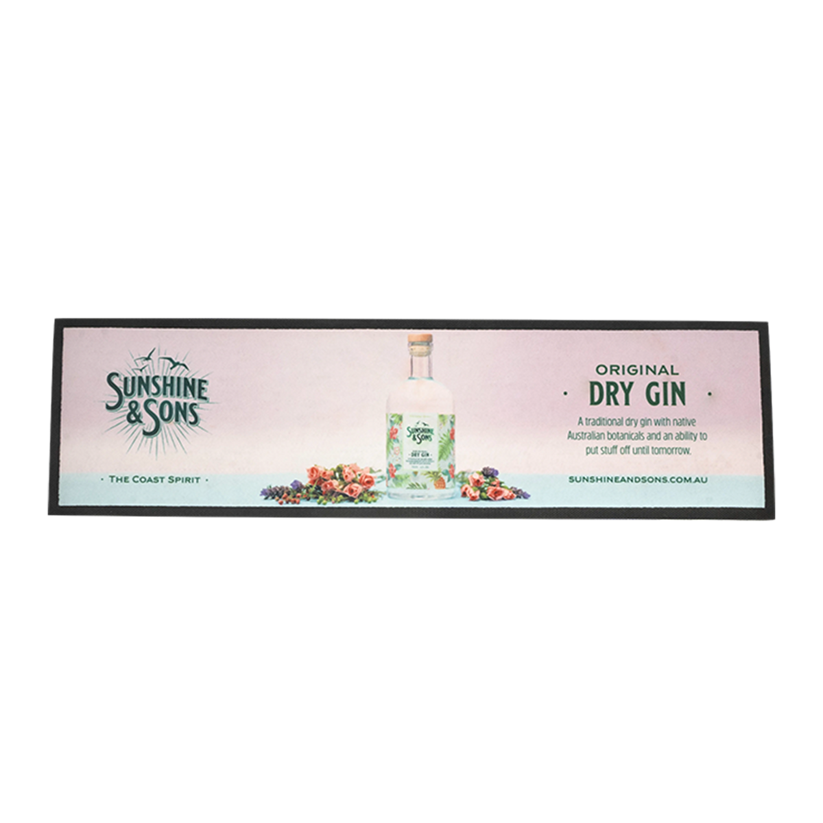 Original Dry Gin Bar Mat